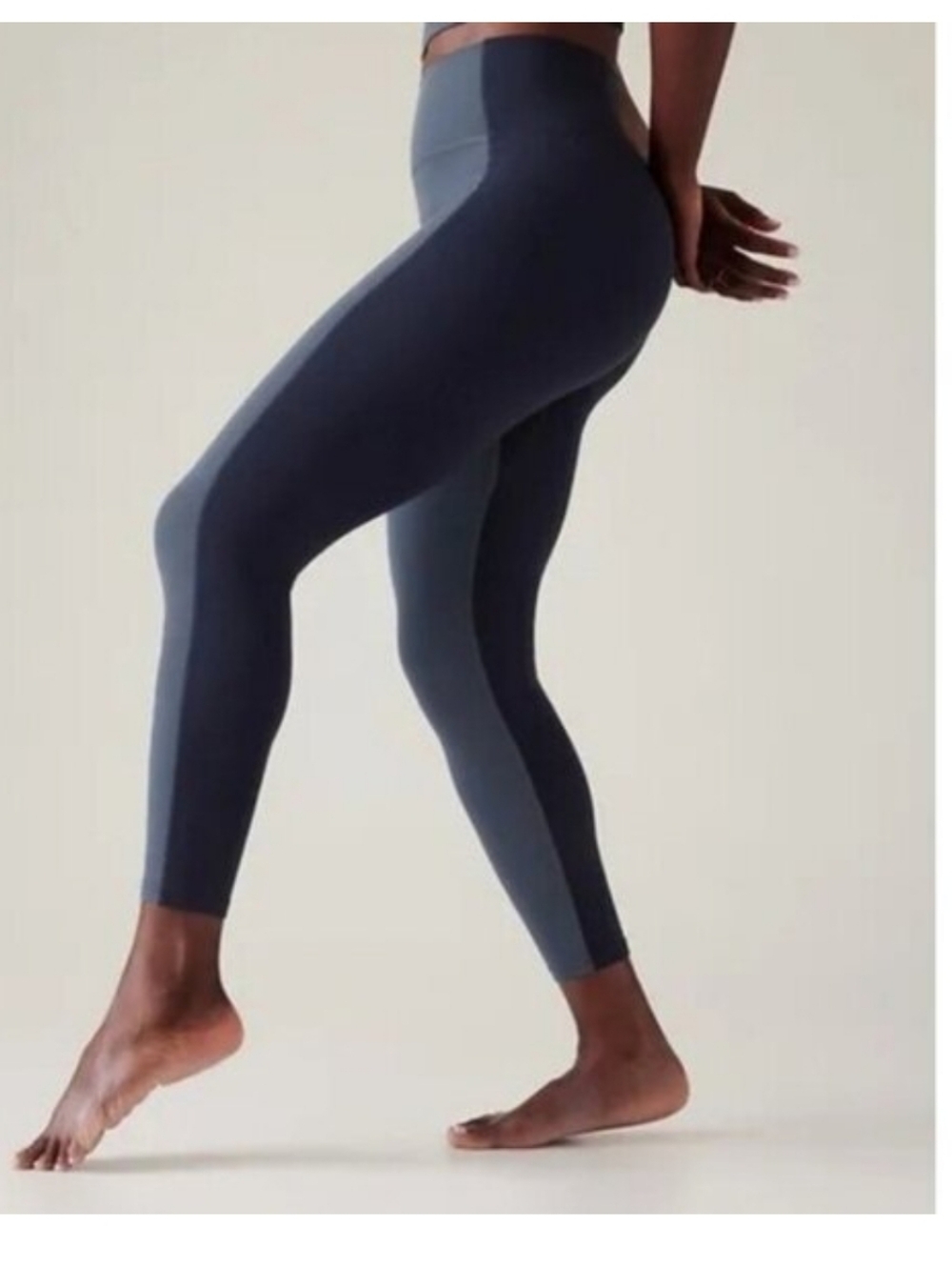 Athleta Transcend Colorblock 7/8 Tights M